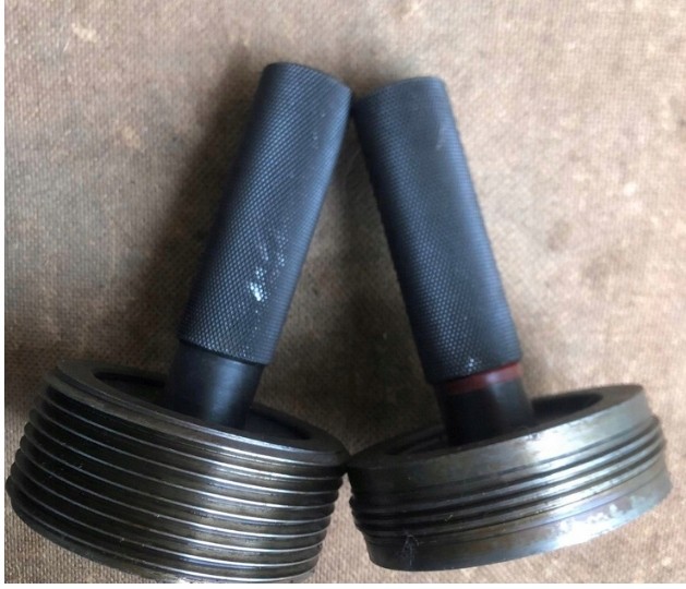 Test for MSBg piston thread 72 x 1 go/no go