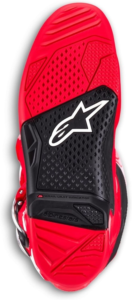 ALPINESTARS TECH 7 BOOT - BRIGHT RED - SIZE 7 - 3410-3270