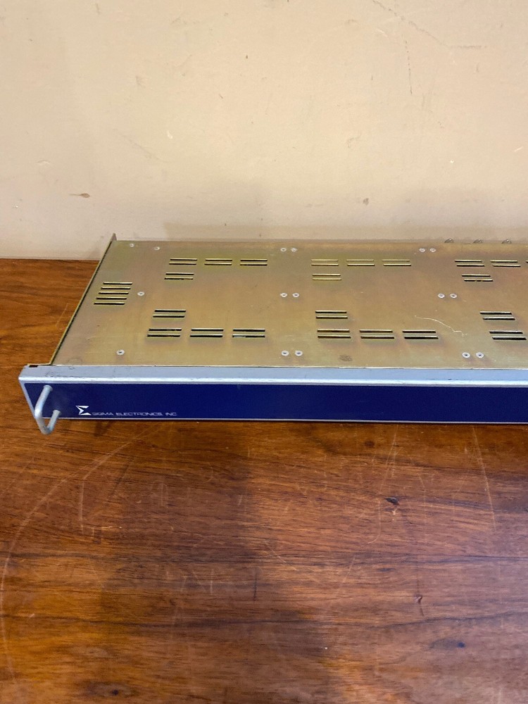 Sigma Electronics Slot Mounting Frame Video Router Etc. SS-2100-6