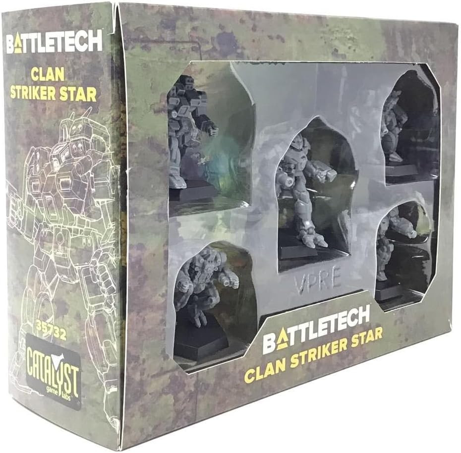Catalyst Game Labs BattleTech Mini Force Pack: Clan Striker Star