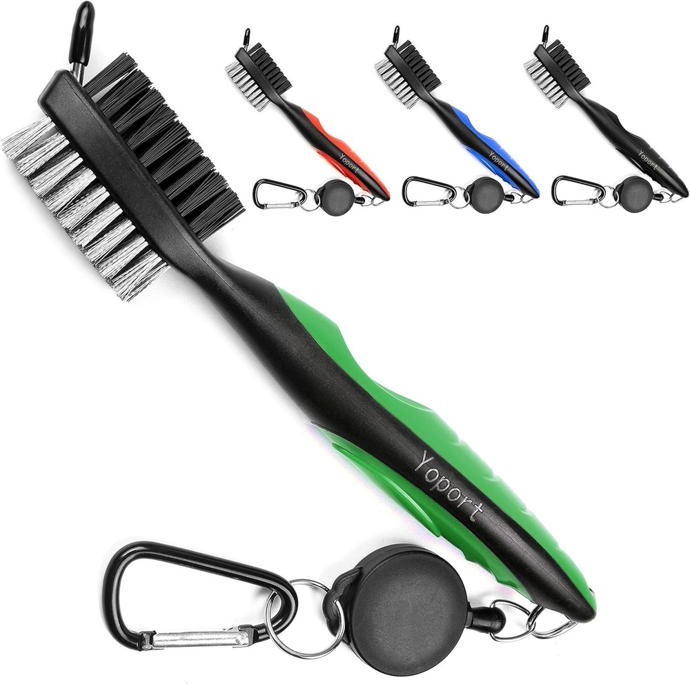 Powerful Golf Brush Cleaner with Sharp Pick - Ultimate Tool for Avid Golfers