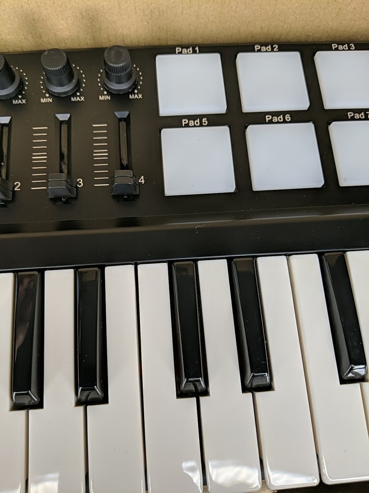 Open Box Worlde Panda Mini USB/MIDI Controller Keyboard For Windows And Mac