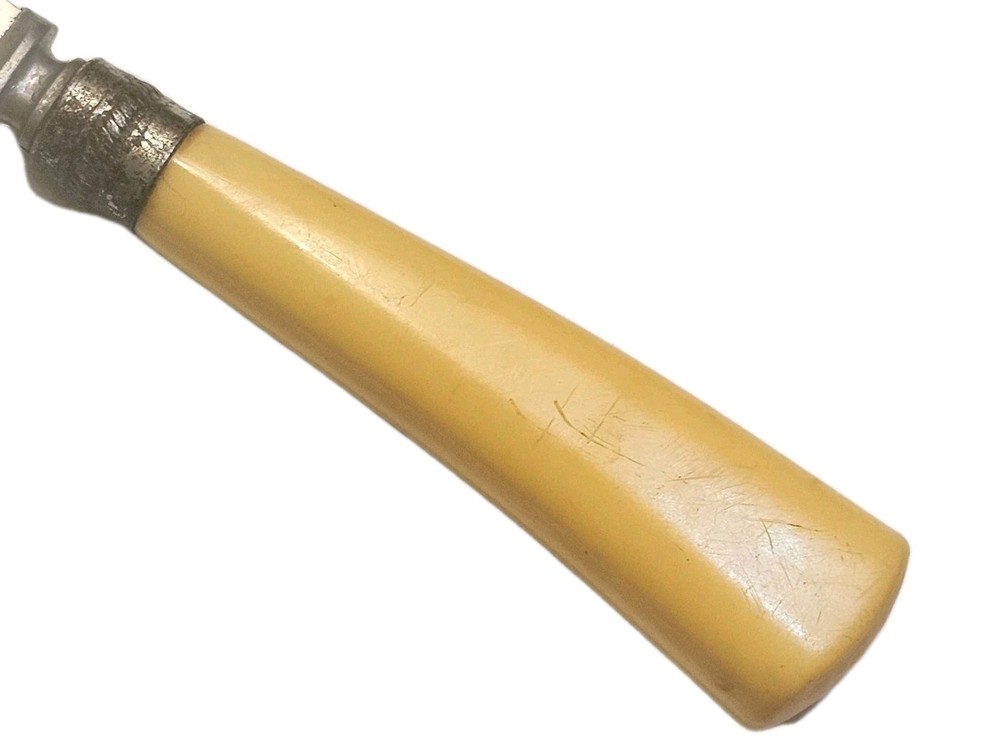 Washington Forge Butterscotch Handle 13 Inch Knife Bakelite Stainless