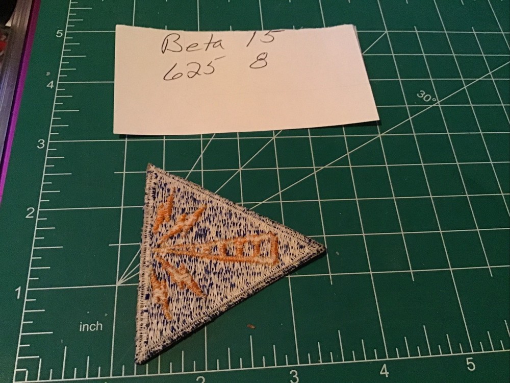 WW2 Air Force Communications Specialist Patch Snow Back