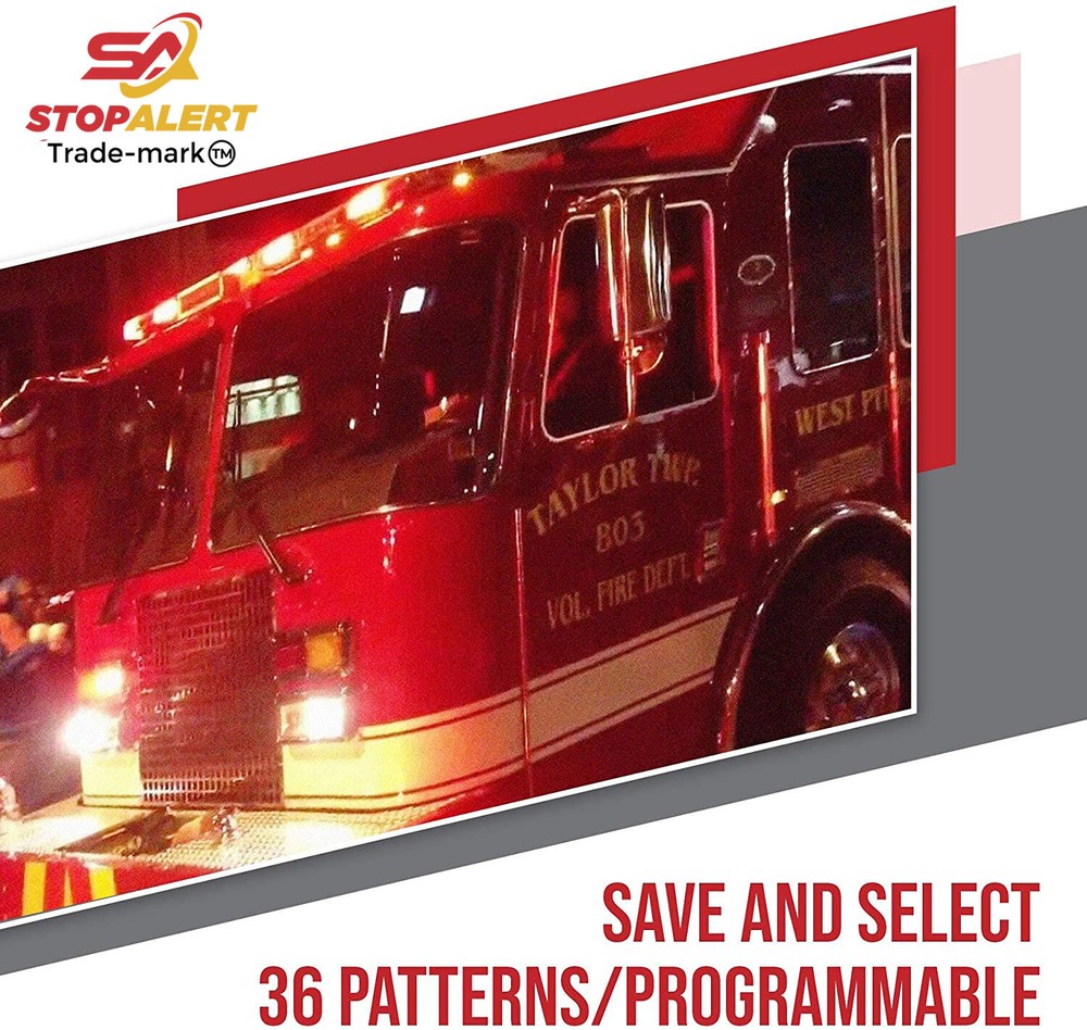 Wig Wag 36 Pattern Wave Wagger HEADLIGHTS Emergency Flashers LED Module 12-24v