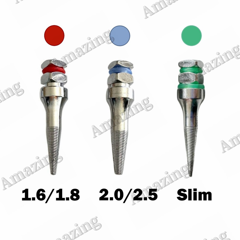 3Pcs Dental Broken Implants Pick Up Screws Extractor Failed Fixture Remove SOS