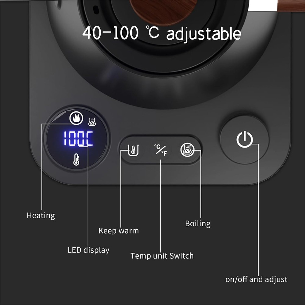 900ml Electric Pour-over Kettle