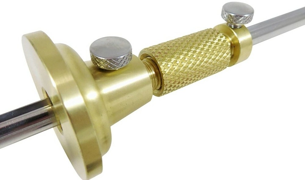 Taytools MGB Solid Brass Wheel Woodworking Precision Marking Cutting Gauge