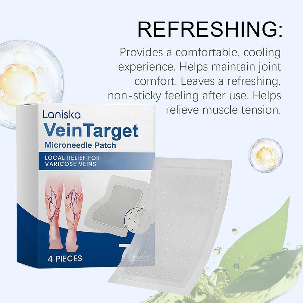 3X Vein Target Microneedle Patch, 2026 Advanced Varicose VeinsTreatment