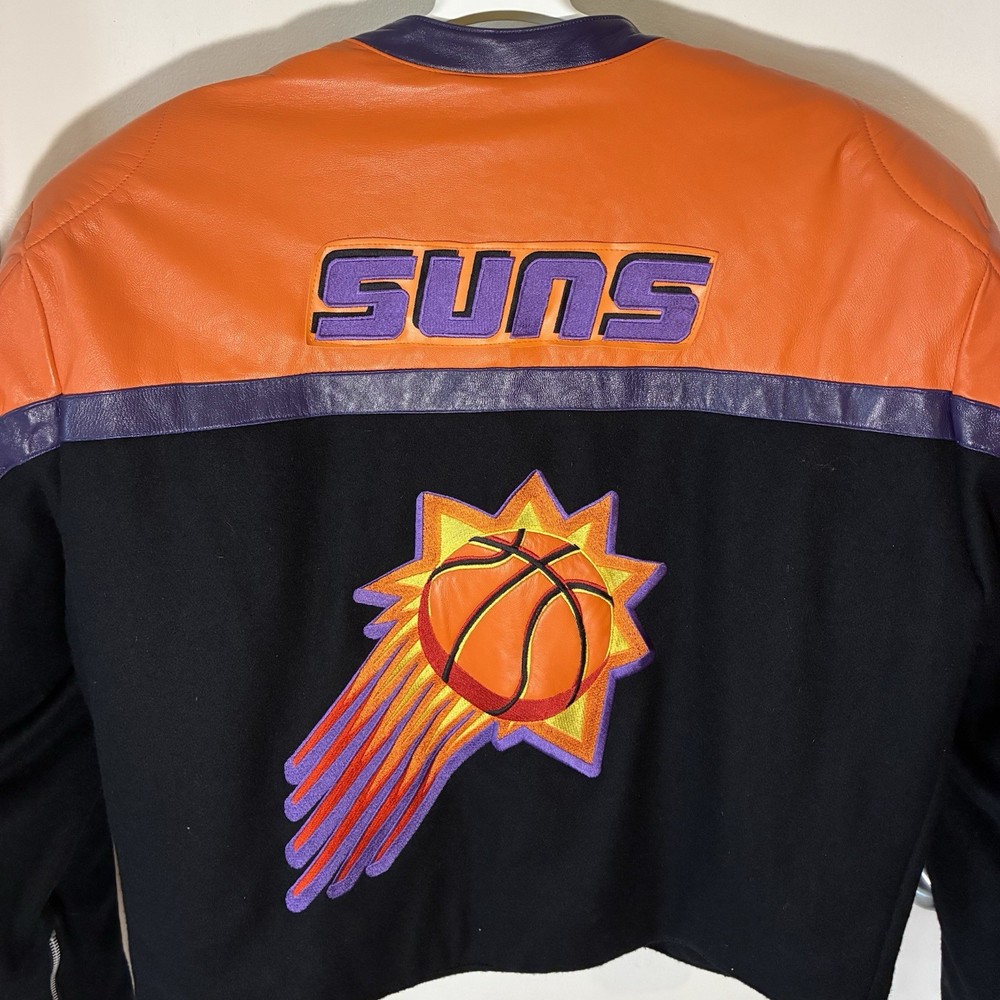 Jeff Hamilton Phoenix Suns NBA Leather Motorcycle Jacket