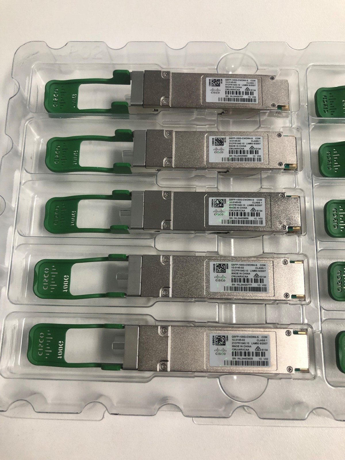 Cisco QSFP-100G-CWDM4-S 100GBASE Optical Transceiver Module