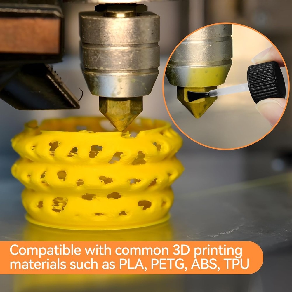 3D Printer Nozzle Protection Coating, 3D Printer Nozzle Cleaner High Temperature