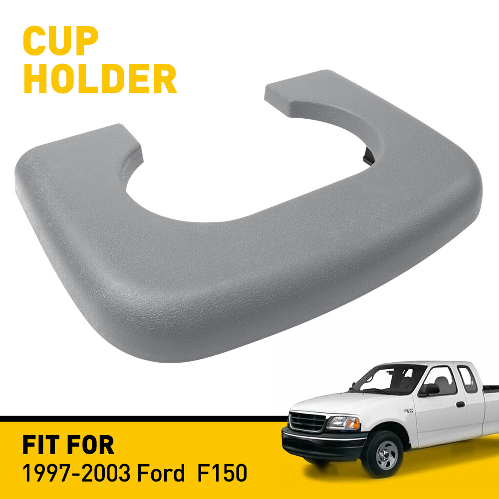 For 1997-2003 Ford F150 Center Console Cup Holder Armrest Pad Drink Bottle Stand