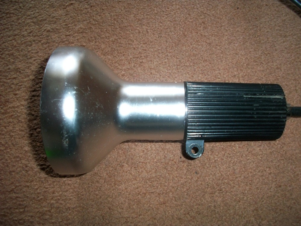 1950s Adjustable Clamp Lamp working