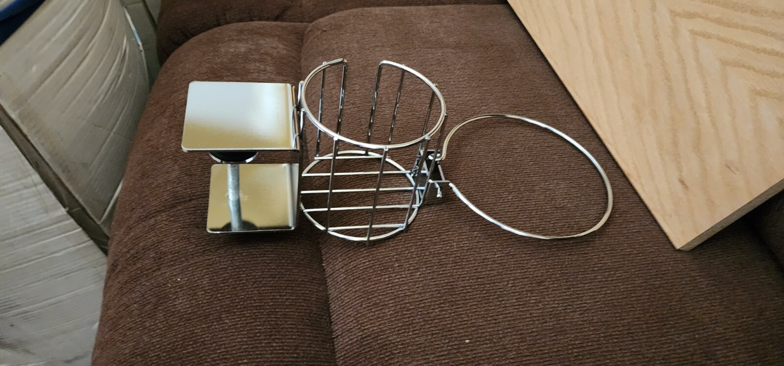 Crafter's Sidekick! Cup Holder/Scrap Bin. Drink Holder.