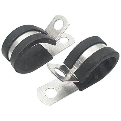 Allstar ALL18304, Set of 10 Zinc Aluminum Aluminum Line Clamps 5/8In 10Pk Perfor