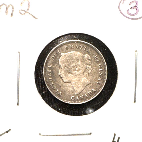 Canada 1899 five cents KM 2 VG/F (3)