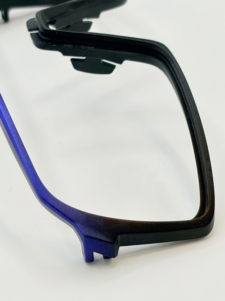 OAKLEY SUTRO SUNGLASSES REPLACEMENT FRONT FRAME MATTE BLUE BLACK FADE AUTHENTIC