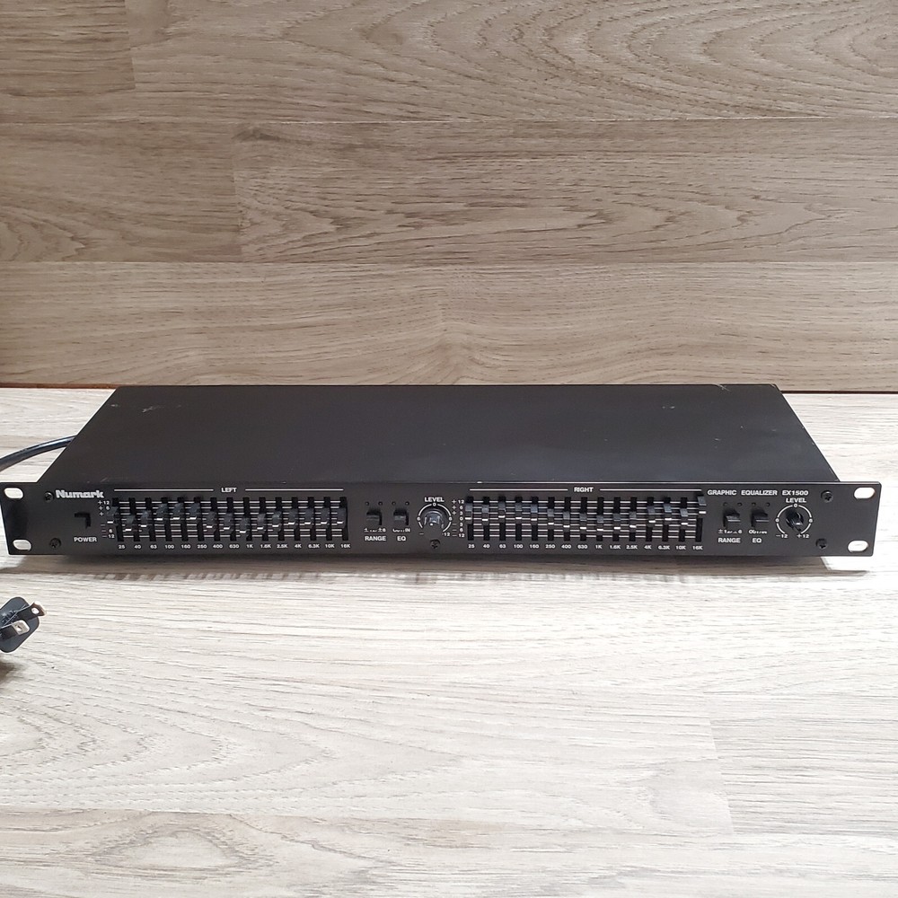Numark Graphic Equalizer EX1500 Tested works