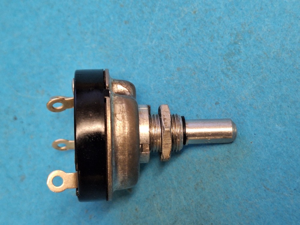 Rotary switch ~ Double Pole on/off ~ Panel mounted 250v AC @ 1A ~ Egan