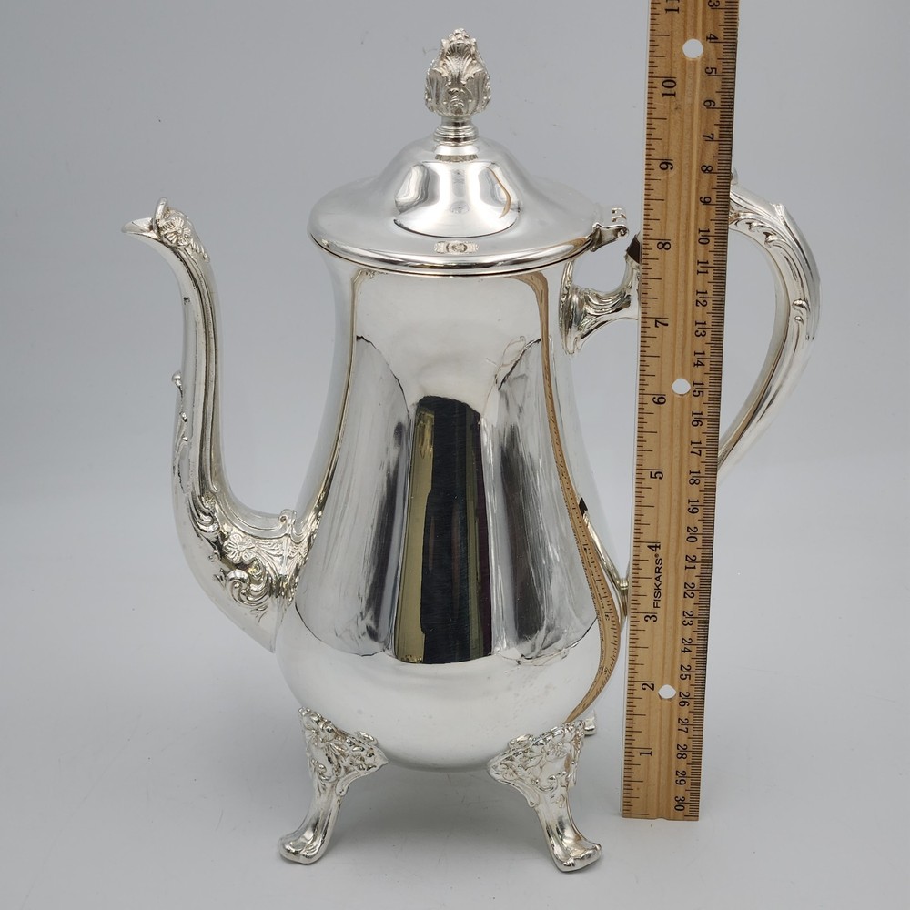 Vintage Gorham Newport Silverplate 4 Pc. Tea Coffee Set YB74 NOS Open Box