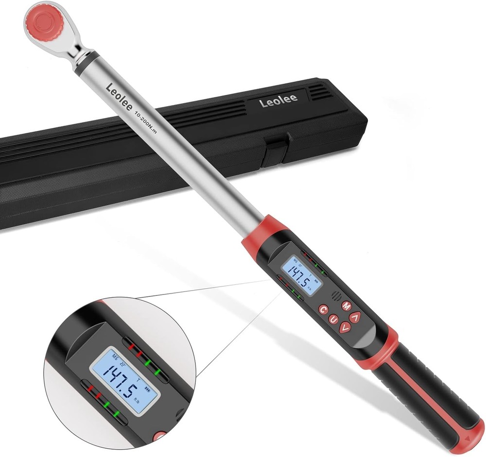 Leolee Digital Torque Wrench 1/2 10 200 Nm
