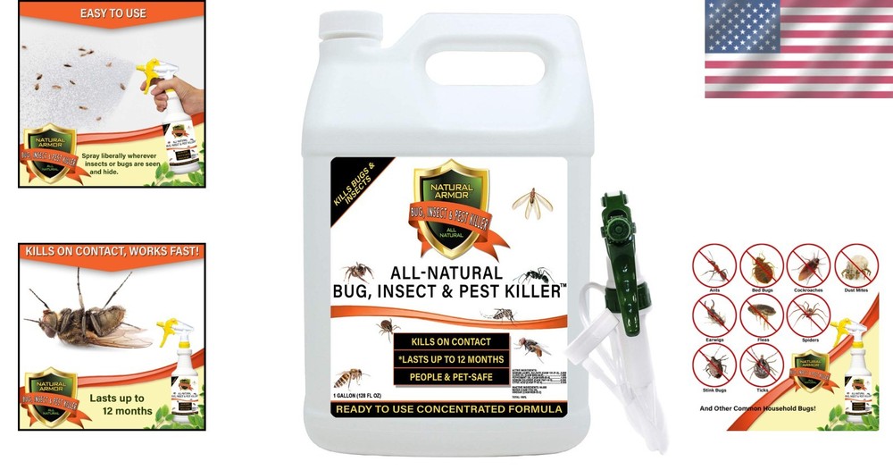Peppermint Clove Vinegar Bug Spray 128 Oz