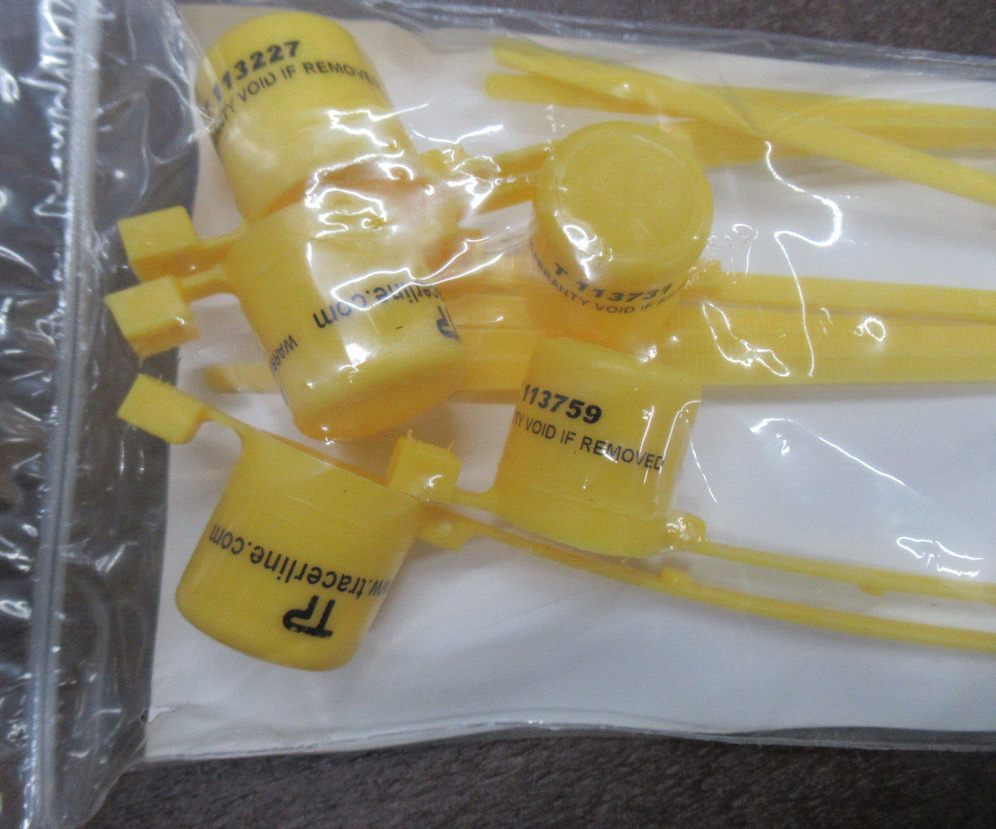 TRACERLINE TP-31 TAMPER-EVIDENT STRAPS 10ct