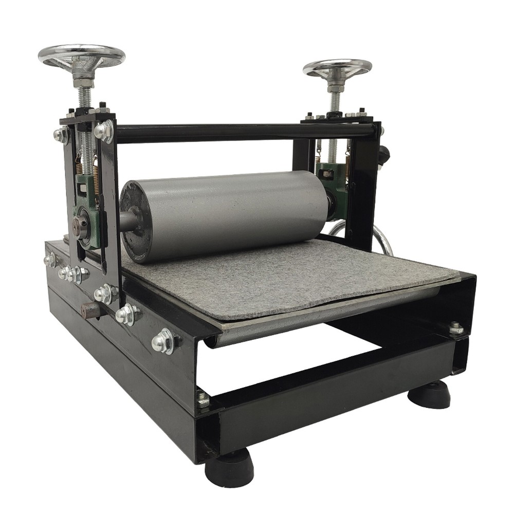 19.7*12.6in Tabletop Printmaking Machine Portable Slab Roller Engraving Press