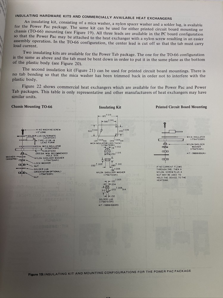 General Electric Power Transistor Users Guide 1975 Classic Products Guide