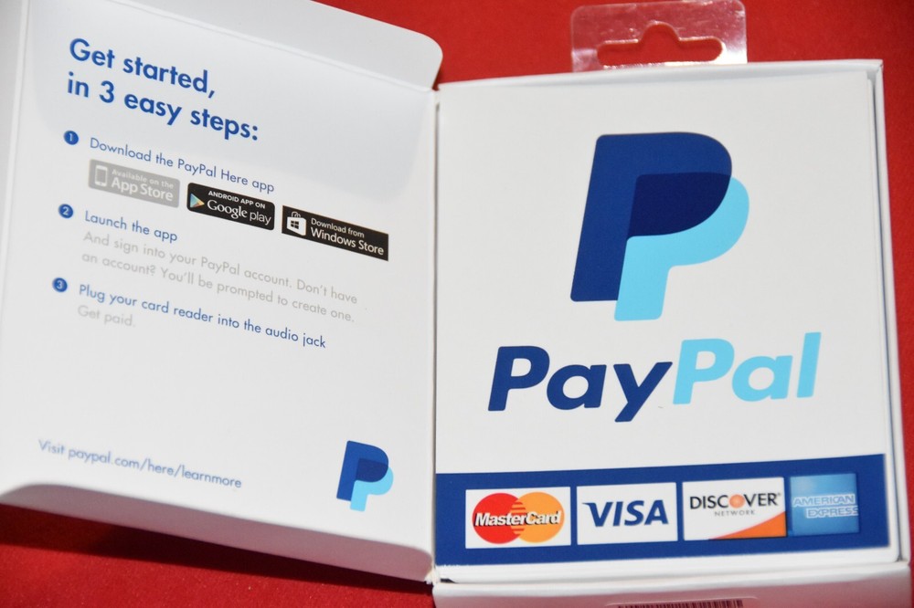 PayPal Mobile Card Reader BRAND NEW Compatible w/ iPhone Android Windows Devices