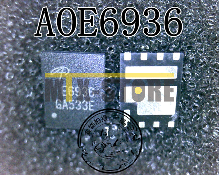 5QTY AOE6936 E6936 MOSFET QFN-8