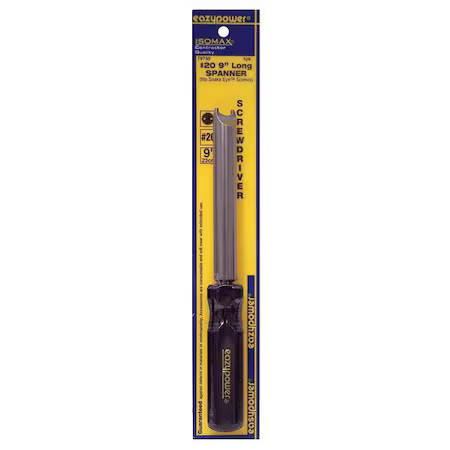 Eazypower 79748 Tamper Resistant Spanner Screwdriver #20 Round
