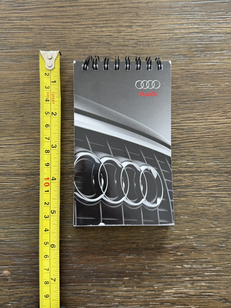 Small Audi Notebook - Lined - 5” Pocket sized