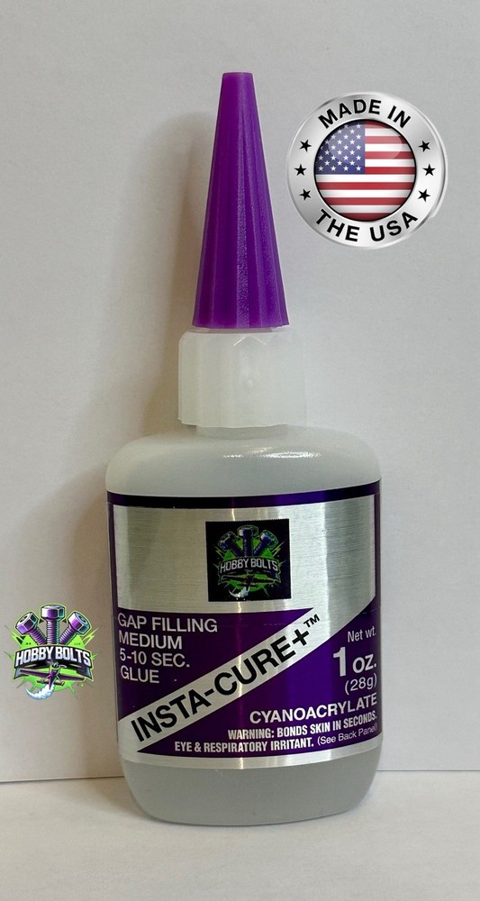 CA Glue 3-Pack 1oz - Thin, Medium & Thick Cyanoacrylate Adhesive Set (BSI)