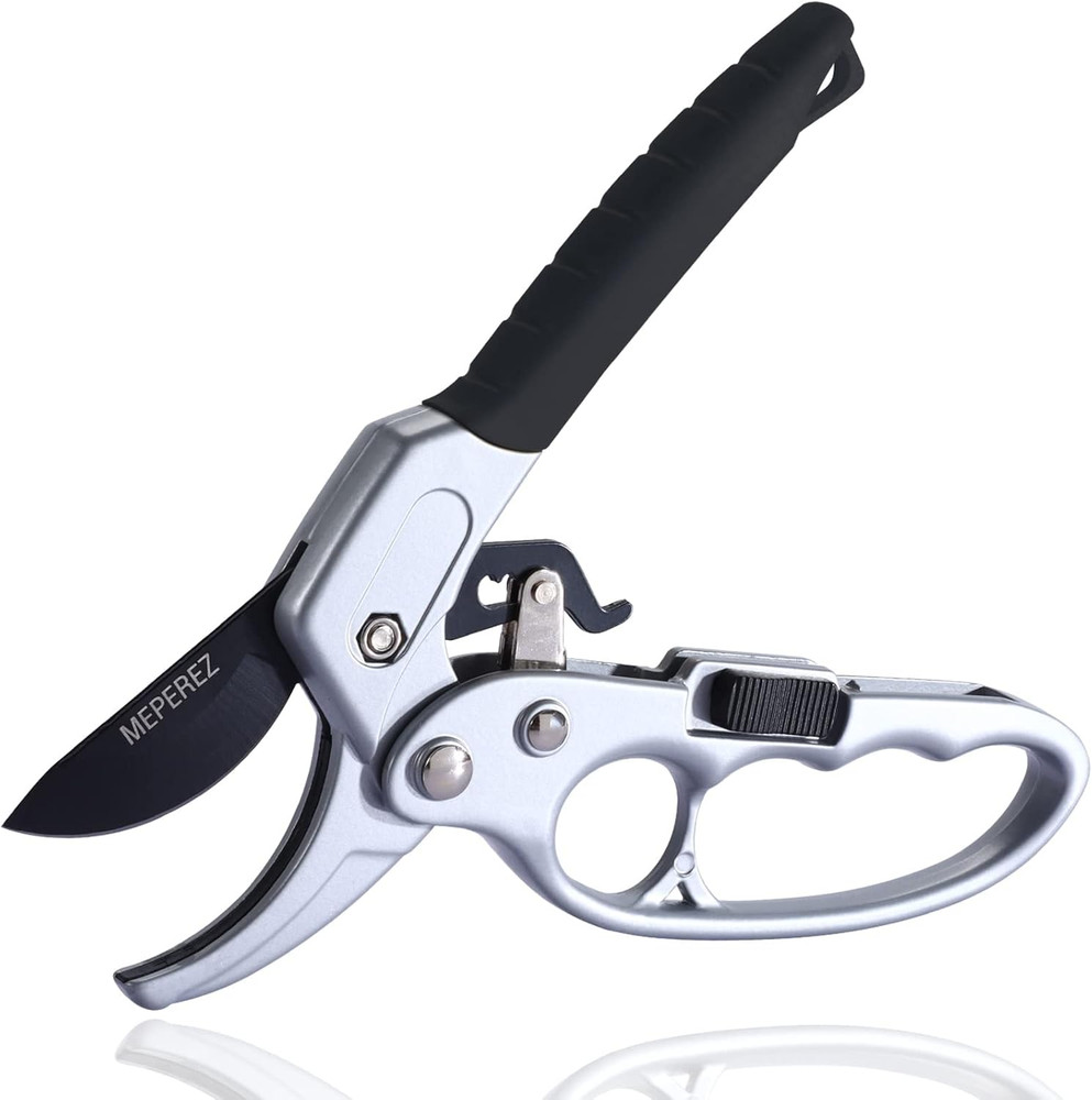 Ultra Sharp Germany Steel Pruning Shears - Cuts 3X Easier, Ergonomic Design