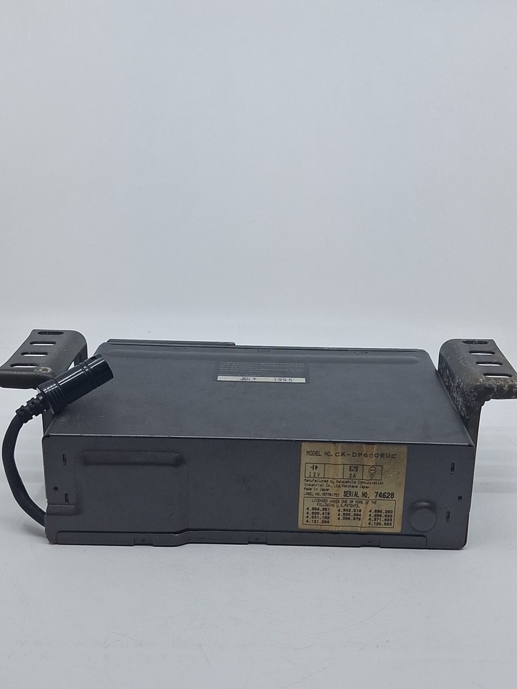 Panasonic Car Audio CD 6 Disc Changer DP600 Trunk Unit Mo. CX-DP600EUC Untested