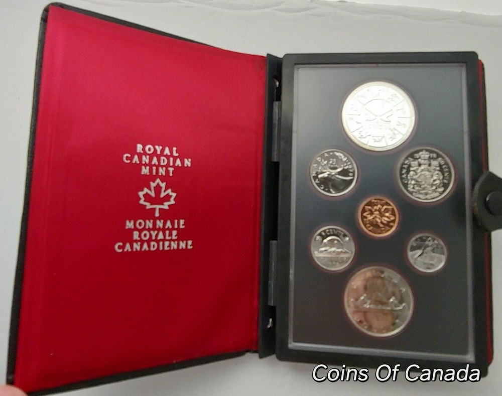 1978 Canada 7 Coin Prestige Silver Dollar Specimen Set ORIGINAL! #coinsofcanada