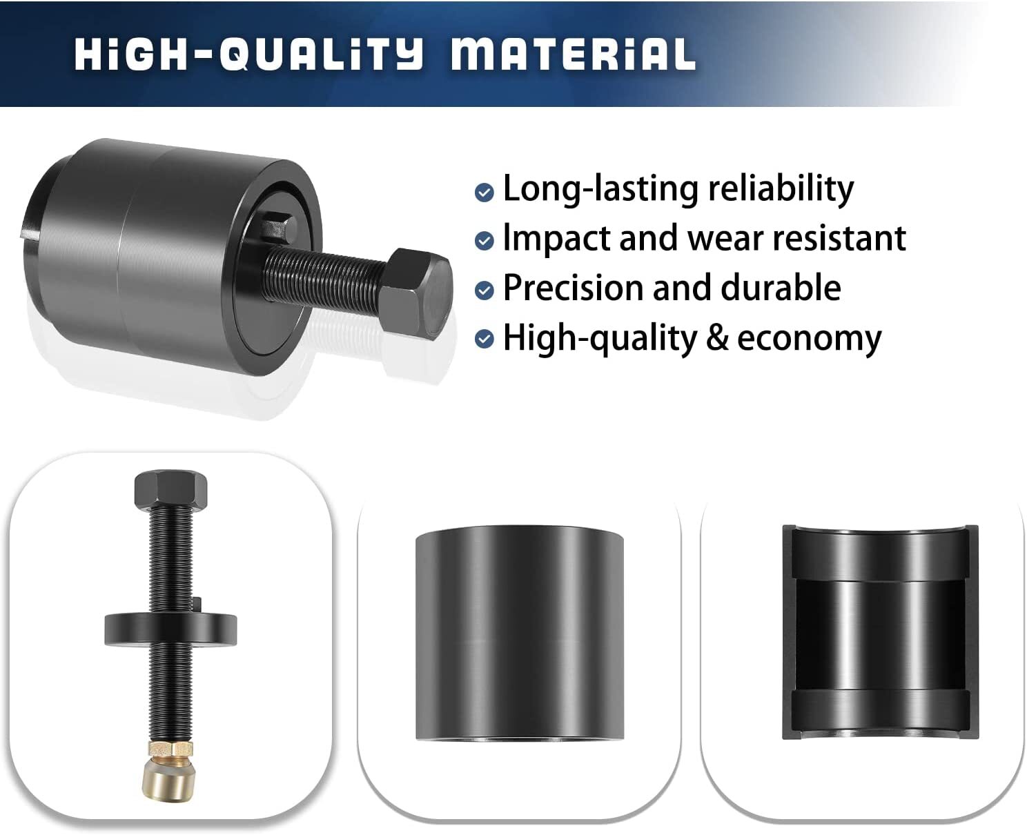 For Ford 4.5L 6.0L ST-130 303-762 Crankshaft Front Seal & Wear Ring Remover Tool