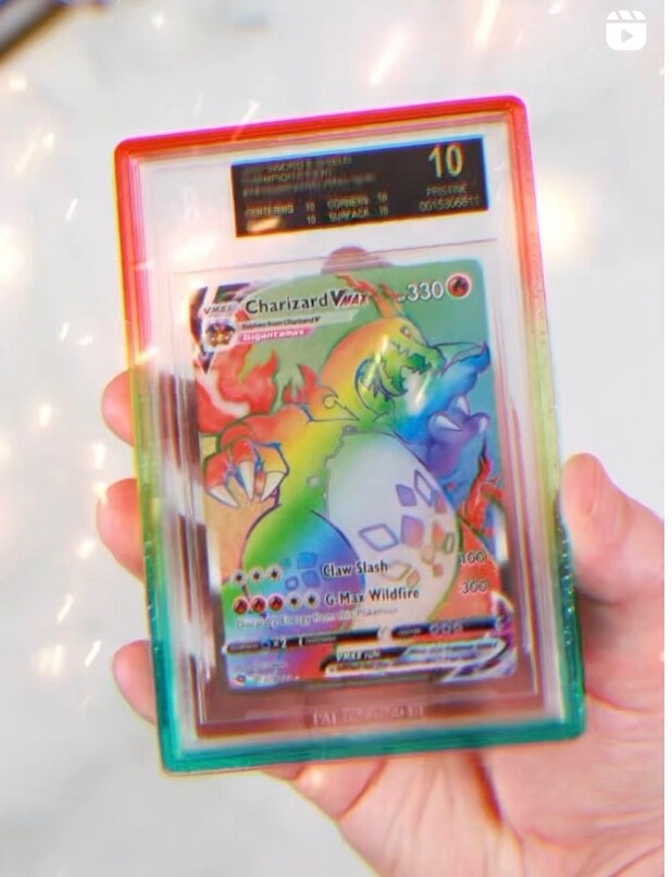 BGS - GradedGuard BGS Graded Card Case Guard Protector RAINBOW Limited Edition