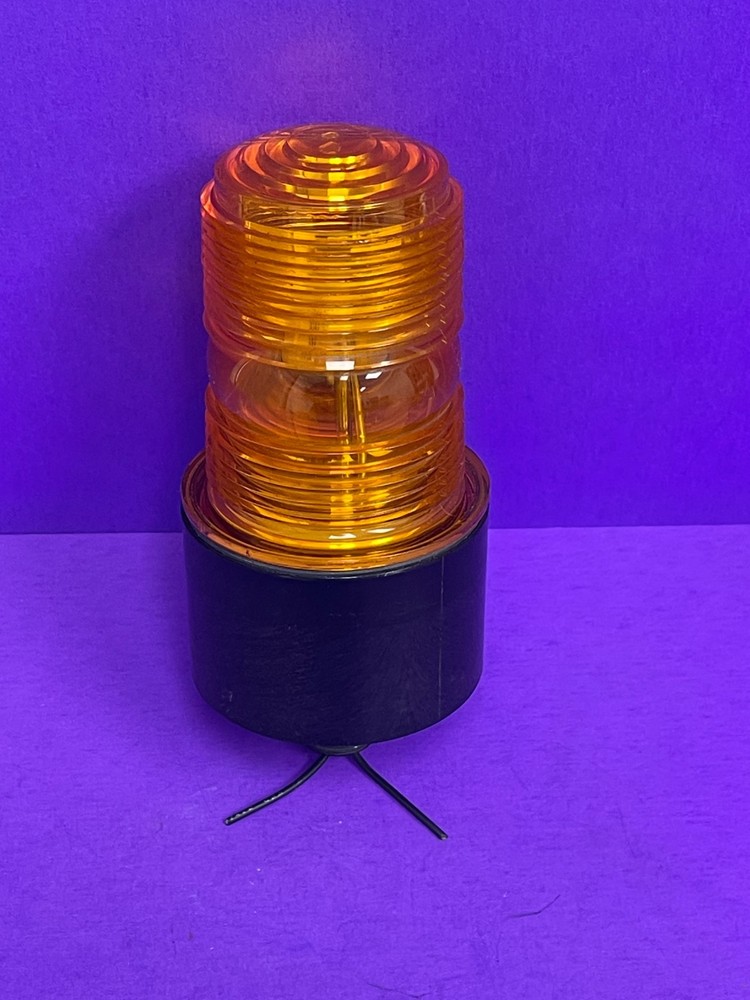 Tomar Electronics 495S-120 Amber Microstrobe Flashing Light 120V tested