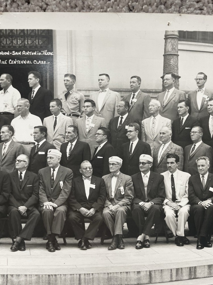 1959 Spring Reunion General Albert Pike Centennial Class Photograph Masonic SAT