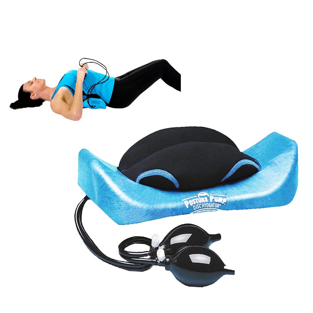 Posture Pump® Back Stretcher for Lower Back Pain Relief Lumbar Traction Devic...