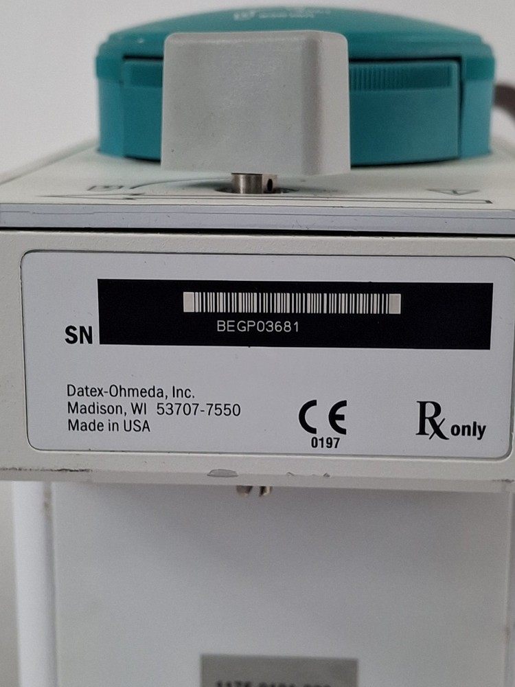 Datex-Ohmeda Tec 7 Isoflurane Vaporizer