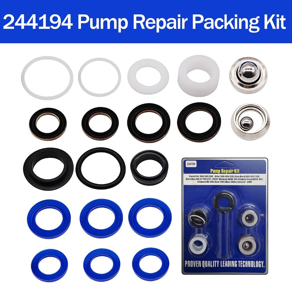 244194 Pump Repair Kit with Disposable Gloves