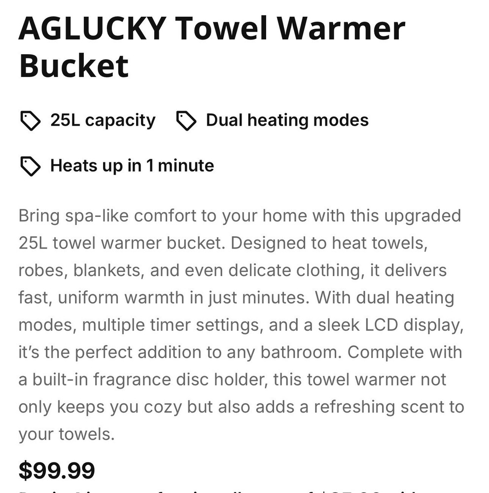Towel Warmer