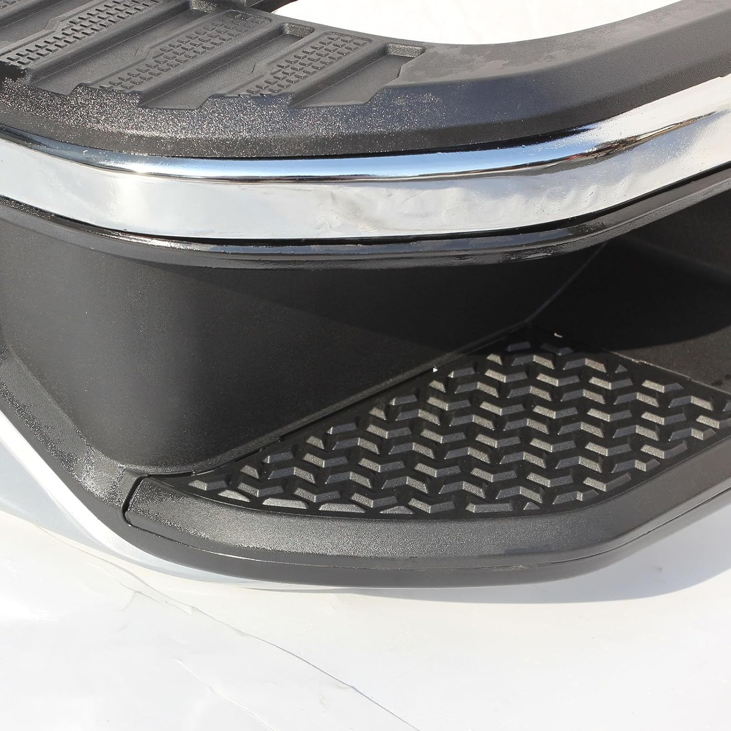 Chrome Rear Bumper Assembly Compatible with 2020-2024 Sierra Silverado 1500