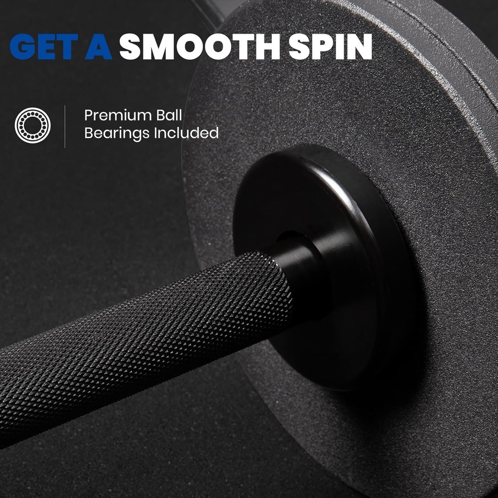 16" Loadable Dumbbells Pairs Olympic Dumbbell Handle/Bar Strength Training