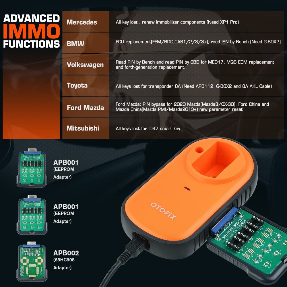 OTOFIX IM1 IMMO Key FOB Programming Tool Auto Car Full System Diagnostic Scanner