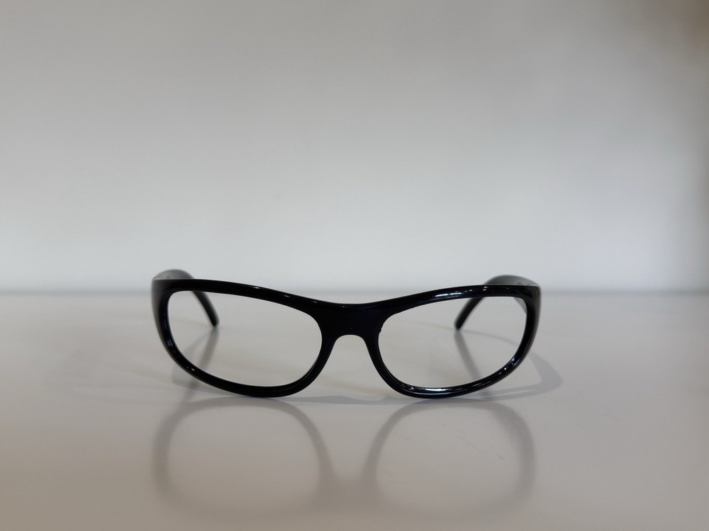 Ray Ban RB 4033 601 Wrap Rectangle Black Sunglasses Frame Only 3N
